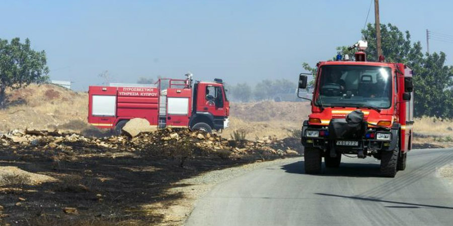 Πυρκαγιά στην Πάφο: Έκαψε οκτώ εκτάρια - Οι δυνάμεις παραμένουν στο σημείο για τυχόν αναζωπυρώσεις