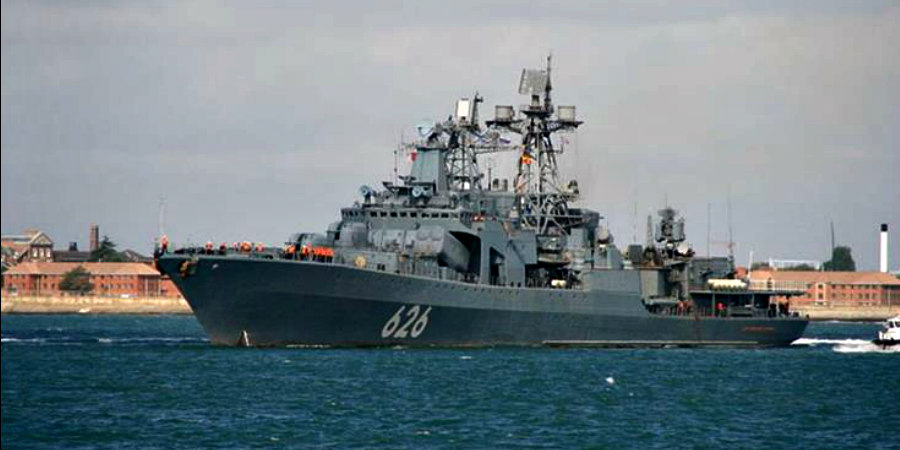 Ασκήσεις ανθυποβρυχιακού πολέμου πραγματοποιεί στη Μεσόγειο ρωσικό αντιτορπιλικό 