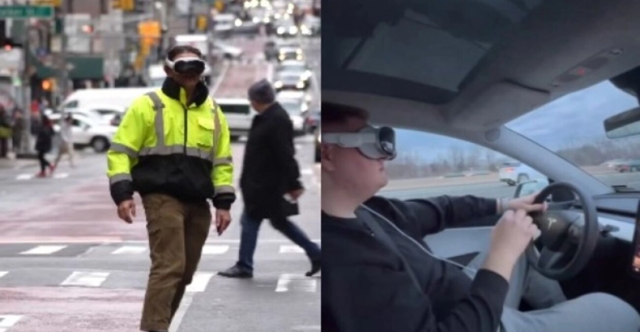 Apple Vision Pro: Αστυνομικοί στις ΗΠΑ σταμάτησαν οδηγό επειδή το φόραγε ενώ... οδηγούσε - Δείτε βίντεο