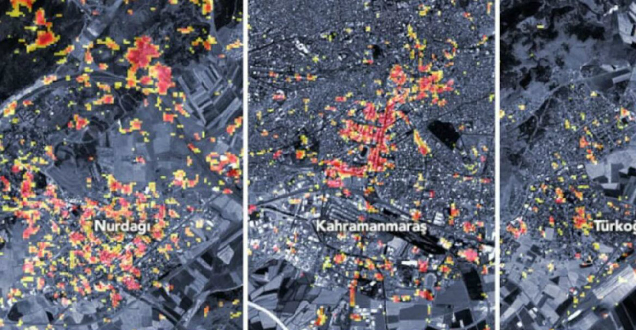 Σεισμός στην Τουρκία: Η βιβλική καταστροφή μέσα από χάρτη της NASA - Δείτε εικόνες