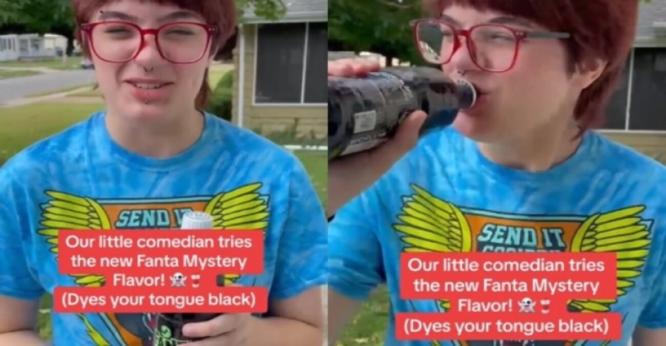 Η νέα μυστηριώδης μαύρη πορτοκαλάδα που έχει viral στο TikTok: Αλλάζει το χρώμα της γλώσσας - Βίντεο