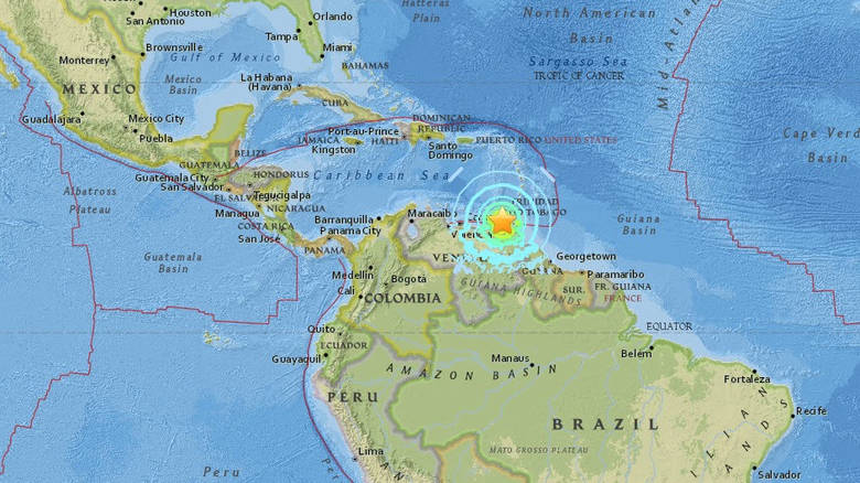 Ισχυρή σεισμική δόνηση στη Βενεζουέλα 