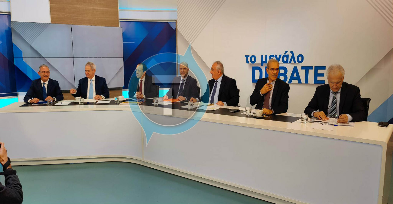 LIVE - Διακαναλικό Debate: Άρχισε η τηλεμαχία 7 υποψηφίων για την Προεδρία της Δημοκρατίας