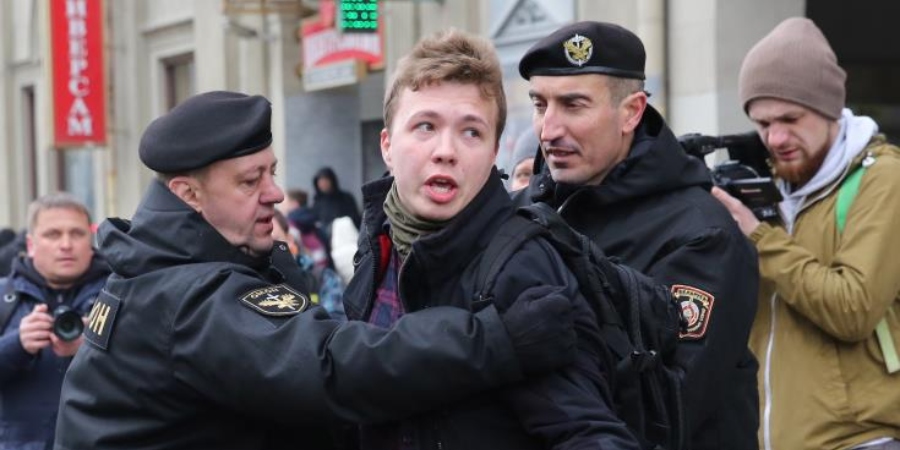 Το Μινσκ απαγγέλλει κατηγορίες στη Ρωσίδα φοιτήτρια και σύντροφο του επικριτή του Λουκασένκο, Ρομάν Προτασέβιτς