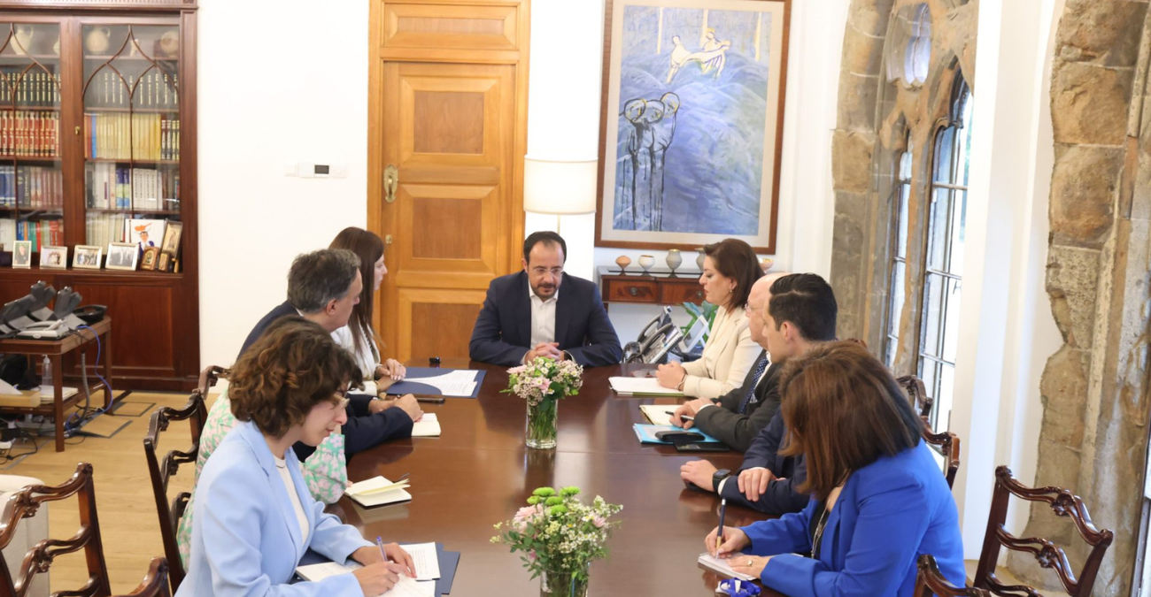 ΠτΔ: Δέχθηκε την Υπουργό Παιδείας, Θρησκευμάτων και Αθλητισμού της Ελλάδας