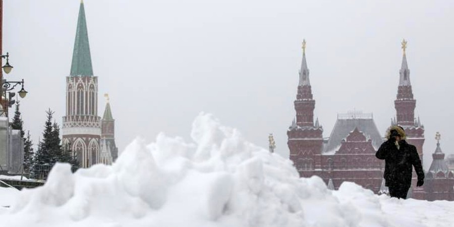 Χιονόπτωση - ρεκόρ στη Μόσχα μέσα στην άνοιξη