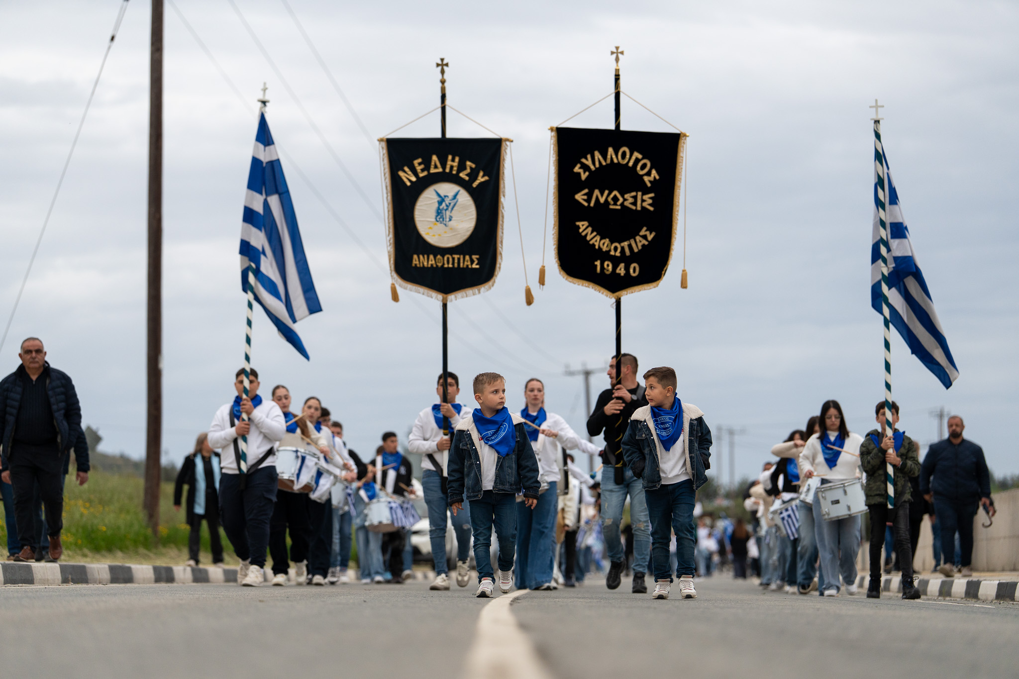 Τιμητικές πορείες ΝΕΔΗΣΥ σε όλη την Κύπρο με τη συμμετοχή πάνω από 800 νεαρών - Δείτε φωτογραφίες και βίντεο