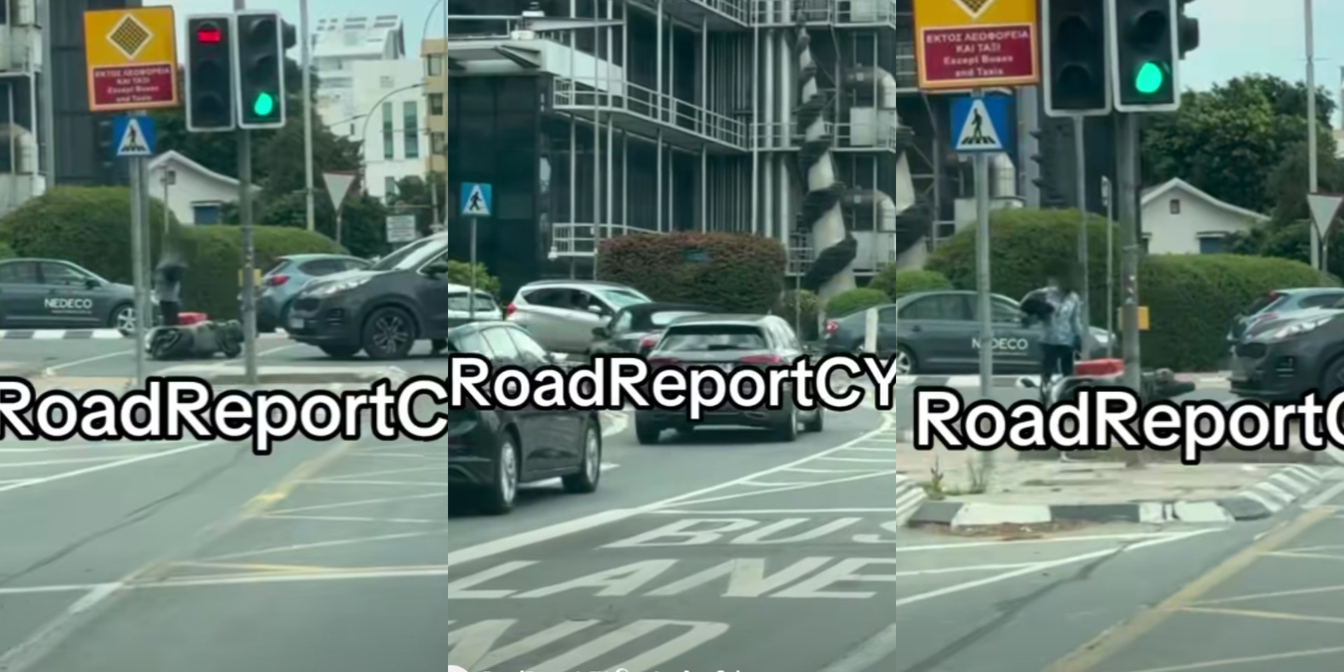 VIDEO: Αναστάτωση μετά από τροχαίο με σκούτερ στη Λευκωσία - Δείτε σε ποια περιοχή