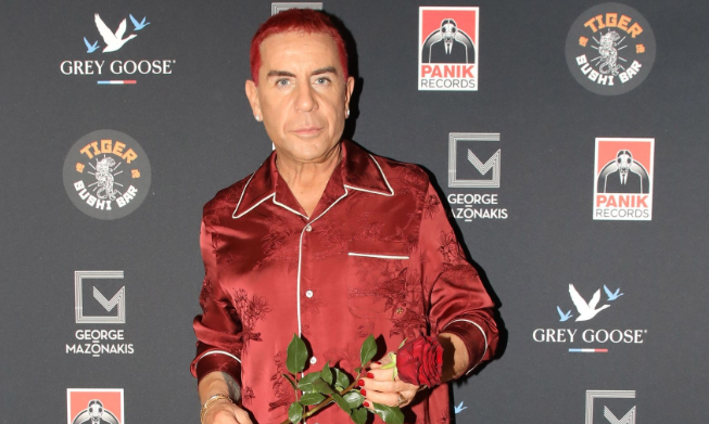 Με μώλωπες και τραύματα στο πρόσωπο ο Γιώργος Μαζωνάκης
