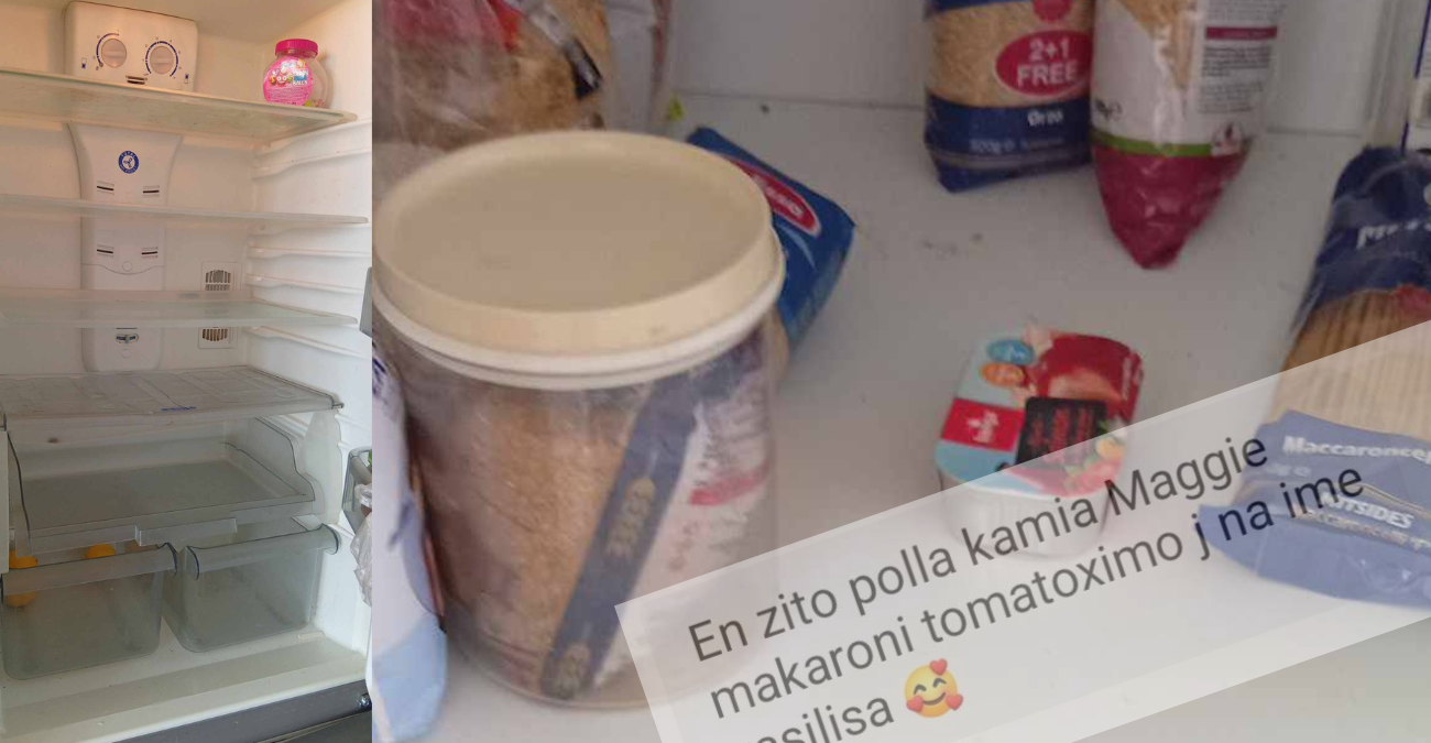 Άδειο το ψυγείο οικογένειας - «Ντρέπομαι! Αλήθεια, ντρέπομαι!» -  «Δεν ζητώ πολλά, μόνο μακαρόνια και είμαι βασίλισσα»