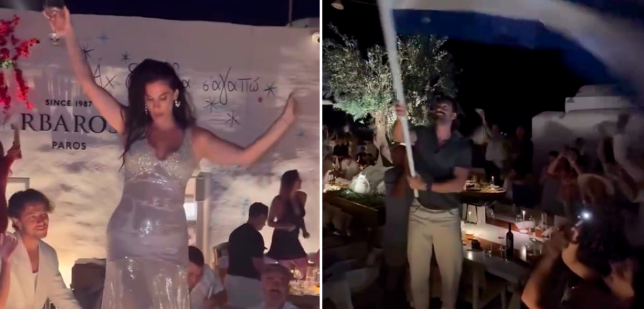 VIDEO - Χριστίνα Μπόμπα: Το πάρτι για τα γενέθλιά της με «Pretty Woman», ελληνικές σημαίες και τον Ζορμπά