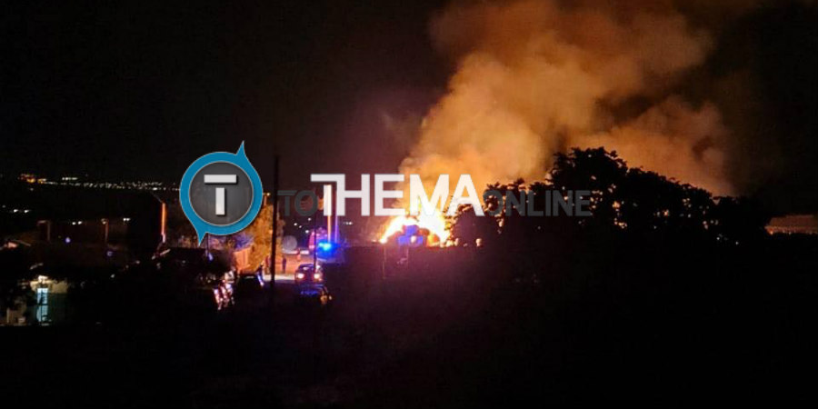 Κάμερες κατέδειξαν εμπρηστές για την φωτιά σε 700 μπάλες σανού στην Λεμεσό – ΦΩΤΟΓΡΑΦΙΕΣ