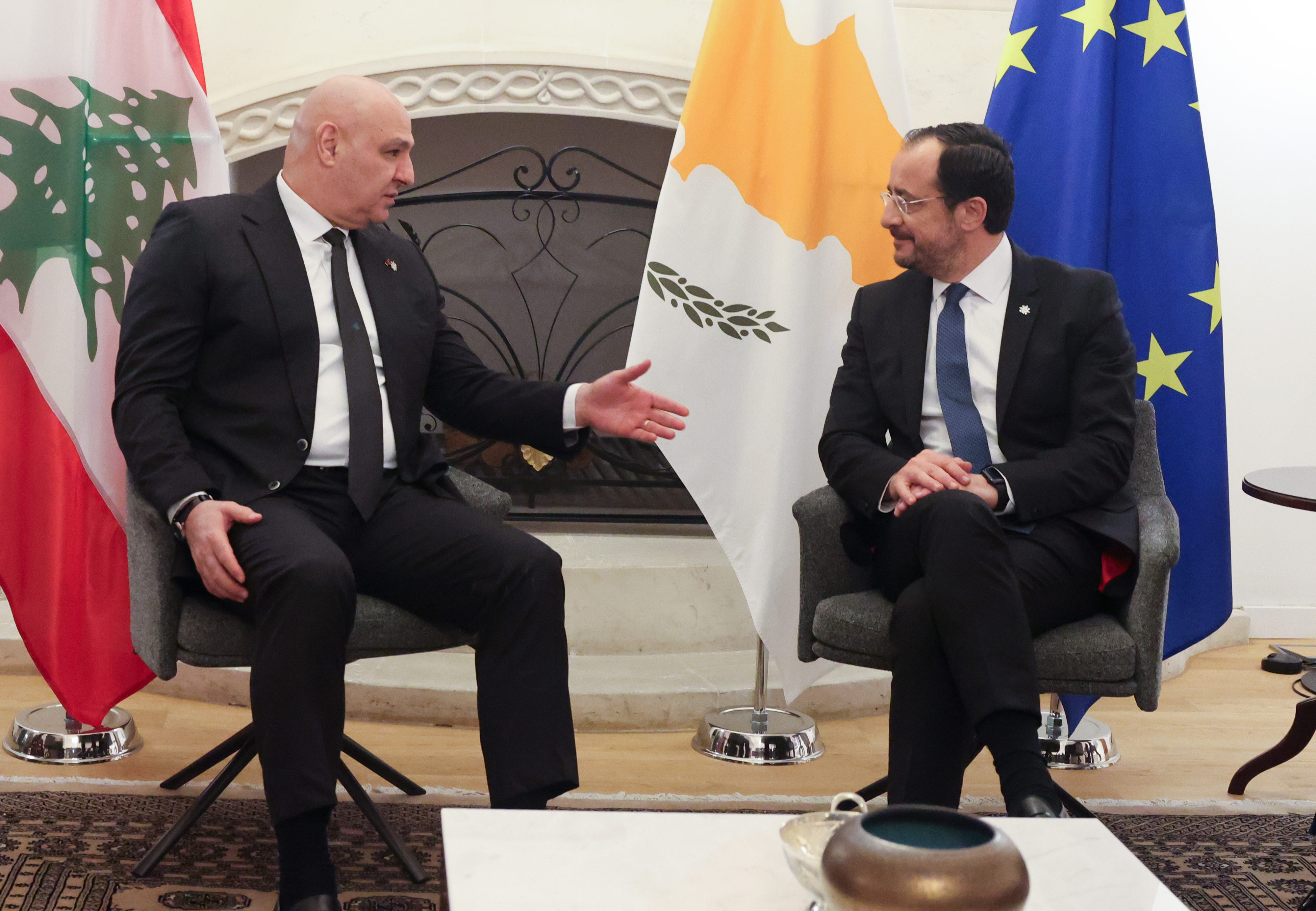 Χριστοδουλίδης – Αούν: Στρατηγική συμμαχία για σταθερότητα στην Ανατολική Μεσόγειο