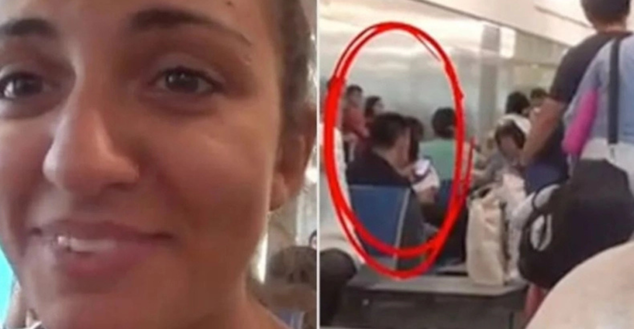 Δεν γίνονται αυτά: Γύρισε ένα βίντεο πριν 11 χρονια και στο βάθος φαινόταν ο... μελλοντικός της σύζυγος!