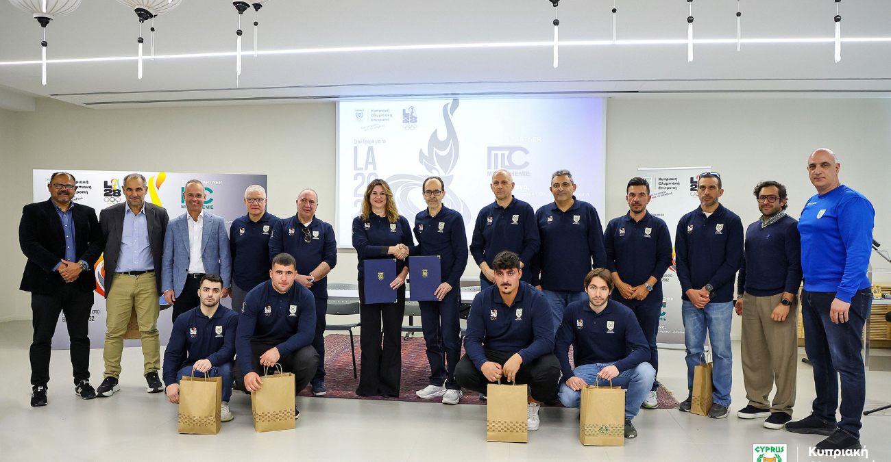 Medochemie και Κυπριακή Ολυμπιακή Επιτροπή ενώνουν δυνάμεις για τον κυπριακό αθλητισμό στο δρόμο προς το “Los Angeles 28”