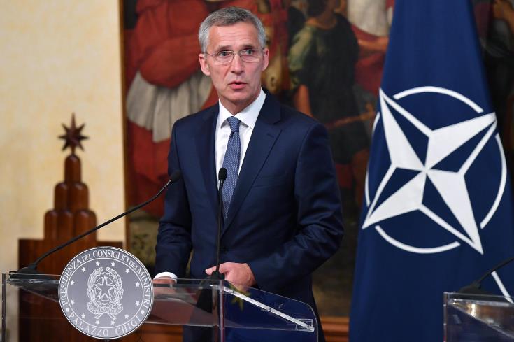 Ο ΓΓ του ΝΑΤΟ χαιρετίζει θερμά τη συμφωνία Αθήνας - Σκοπίων 