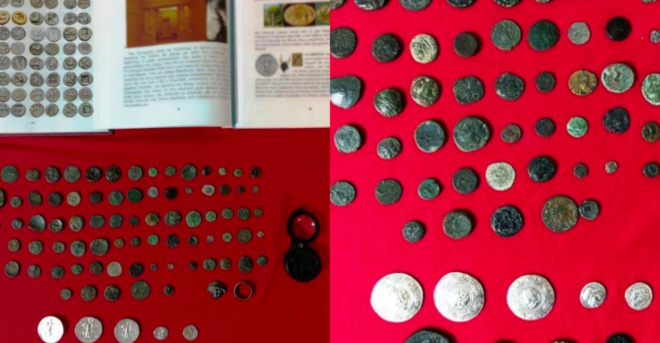 Θεσσαλονίκη: Αρχαιοκάπηλος προσπάθησε να βγάλει παράνομα αρχαία νομίσματα στη Γερμανία - Τον έπιασαν στο «Μακεδονία»