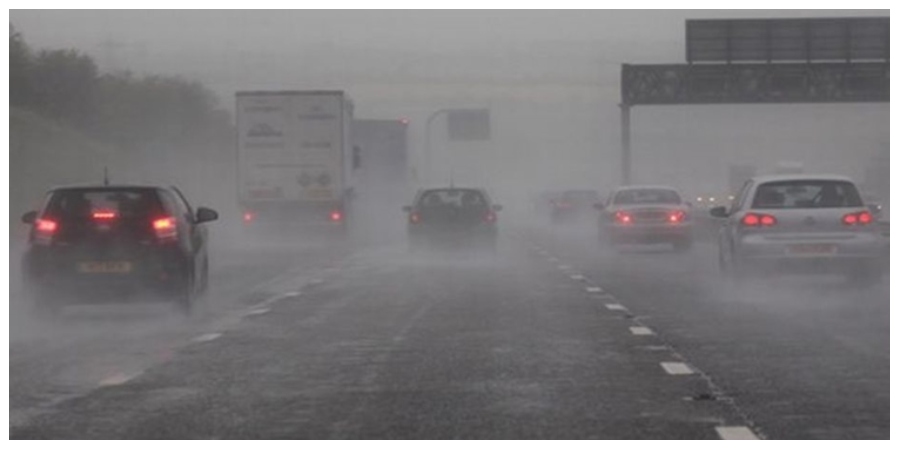 Προσοχή στο δρόμο απο την Κοφίνου προς Λεμεσό - Έντονη βροχόπτωση και χαμηλή ορατότητα