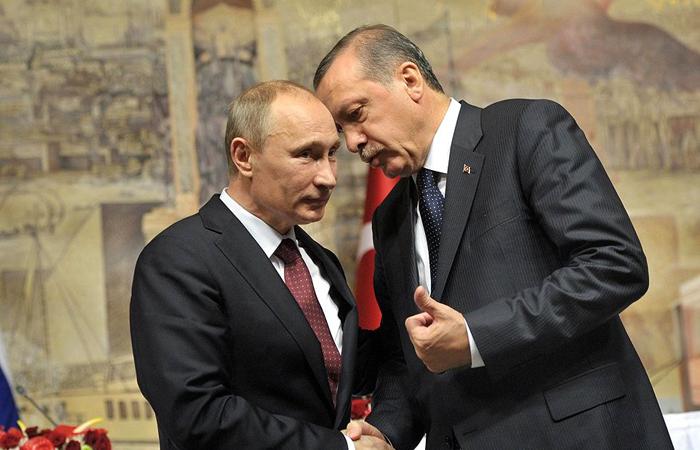 Τηλεφωνική επικοινωνία Ερντογάν - Πούτιν για Συριακό 