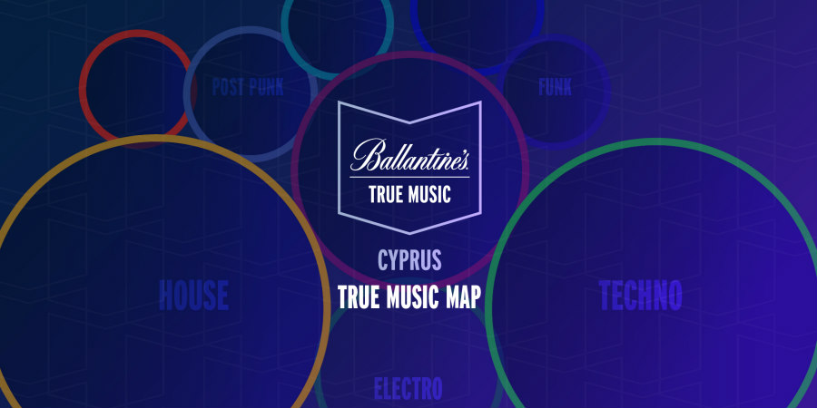 Ανακάλυψε τον Digital Χάρτη του Ballantine’s True Music και συνδέσου με την εναλλακτική μουσική της Κύπρου!