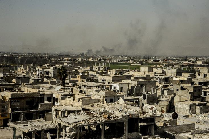 ΣΥΡΙΑ: Οκτώ τραυματίες από έκρηξη σε αποθήκη πυρομαχικών στη Δαμασκό 