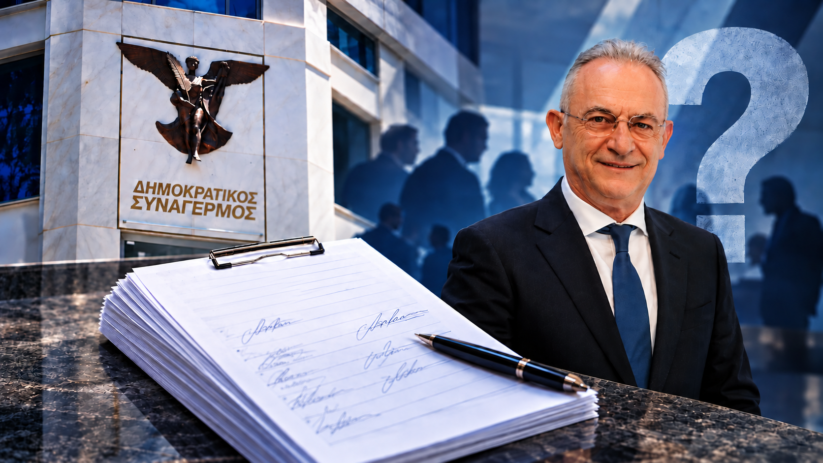 ΔΗΣΥ: Το έντυπο των 500 υπογραφών και το μεγάλο ερώτημα του Αβέρωφ - Σε αναμμένα κάρβουνα η ηγεσία