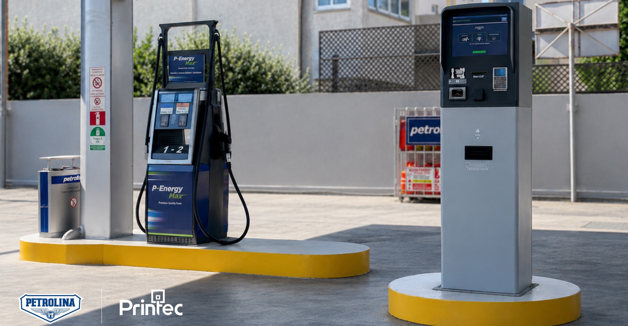 Πετρολίνα και Printec αναβαθμίζουν τις πληρωμές στα πρατήρια καυσίμων με mini Outdoor Payment Terminals