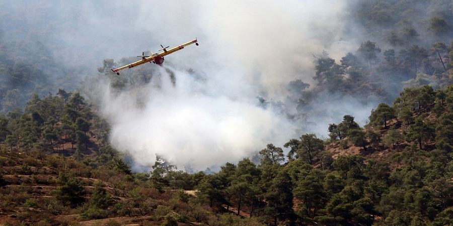 Ευχάριστα τα νεότερα από την δασική πυρκαγιά στο Πέρα Πεδί