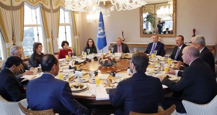 ΗΝΩΜΕΝΑ ΕΘΝΗ: Δεν συζητήθηκε το Κυπριακό στη συνάντηση Γκουτέρες - Ερντογάν