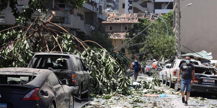 ΤΡΑΜΠ: 'Δεν ξέρω αν οφείλεται σε δυστύχημα ή επίθεση η έκρηξη στον Λίβανο'