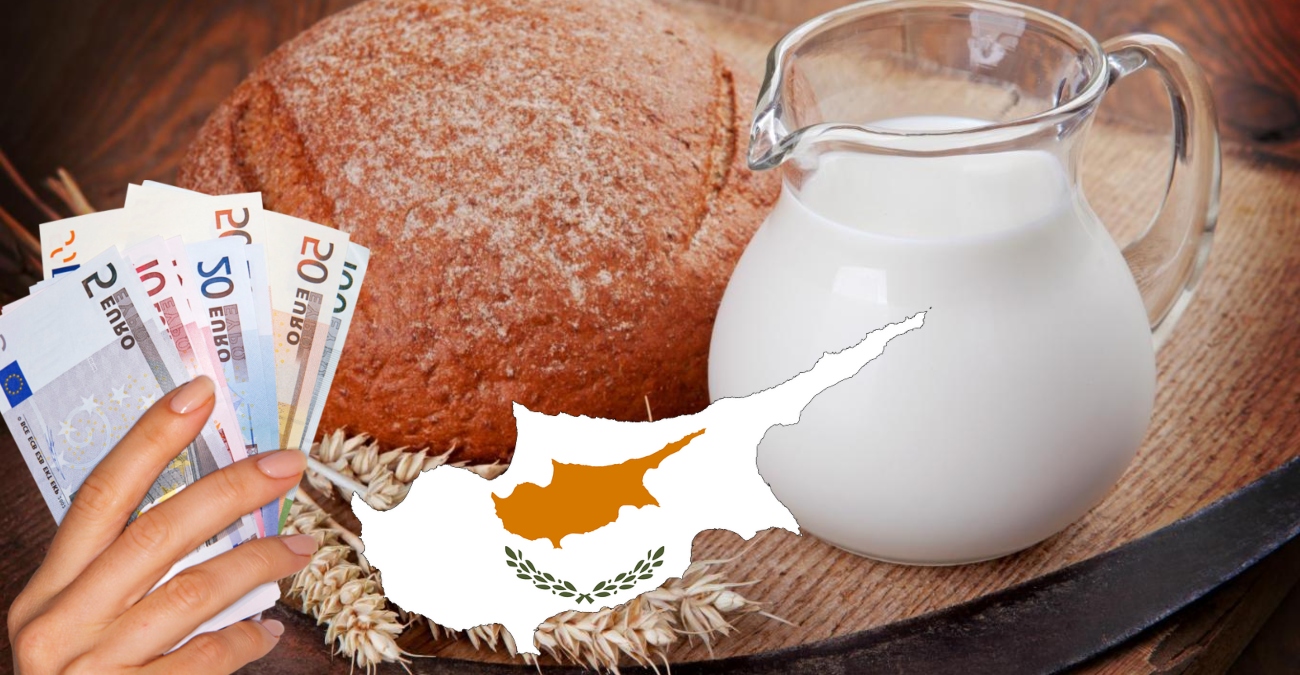 Αναρωτηθήκατε ποτέ πόσο σας στοιχίζει το χρόνο το γάλα και το ψωμί στην Κύπρο; Το ποσό θα σας εκπλήξει 