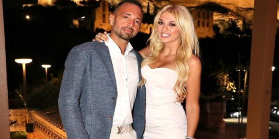 Κωνσταντίνα Σπυροπούλου και Βασίλης Σταθοκωστόπουλος γιορτάζουν δύο χρόνια σχέσης