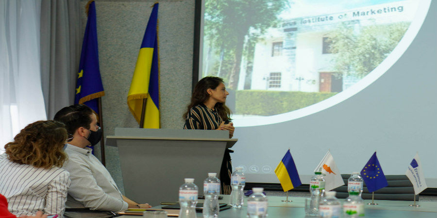 Αντιπροσωπεία του Cyprus Institute of Marketing – The Cyprus Business School στην Ουκρανία για πρόγραμμα του Erasmus+