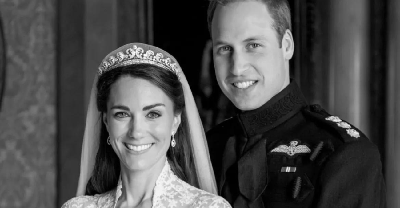 Πρίγκιπας Γουίλιαμ - Κέιτ Μίντλετον: Με άγνωστη φωτογραφία από τον γάμο τους γιόρτασαν τα 13 χρόνια έγγαμου βίου