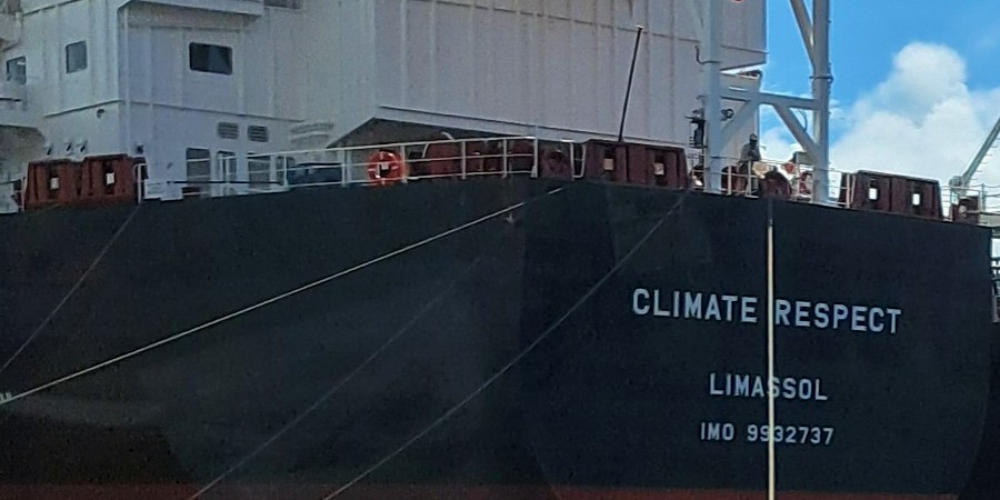 CLIMATE RESPECT: Το νέο πλοίο υπό κυπριακή σημαία που «βαφτίστηκε» στην Ιαπωνία