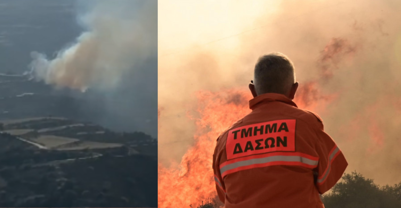 Βίντεο - Πύρινη κόλαση στην Πάφο: Ενισχύσεις από όλες τις επαρχίες – Η φωτιά μαίνεται ανεξέλεγκτη 