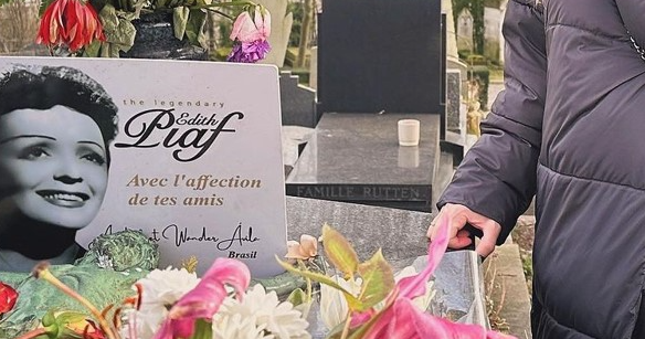 Γνωστή Κύπρια βρέθηκε στο Παρίσι και Επισκέφθηκε τον τάφο της θρυλικής Edith Piaf