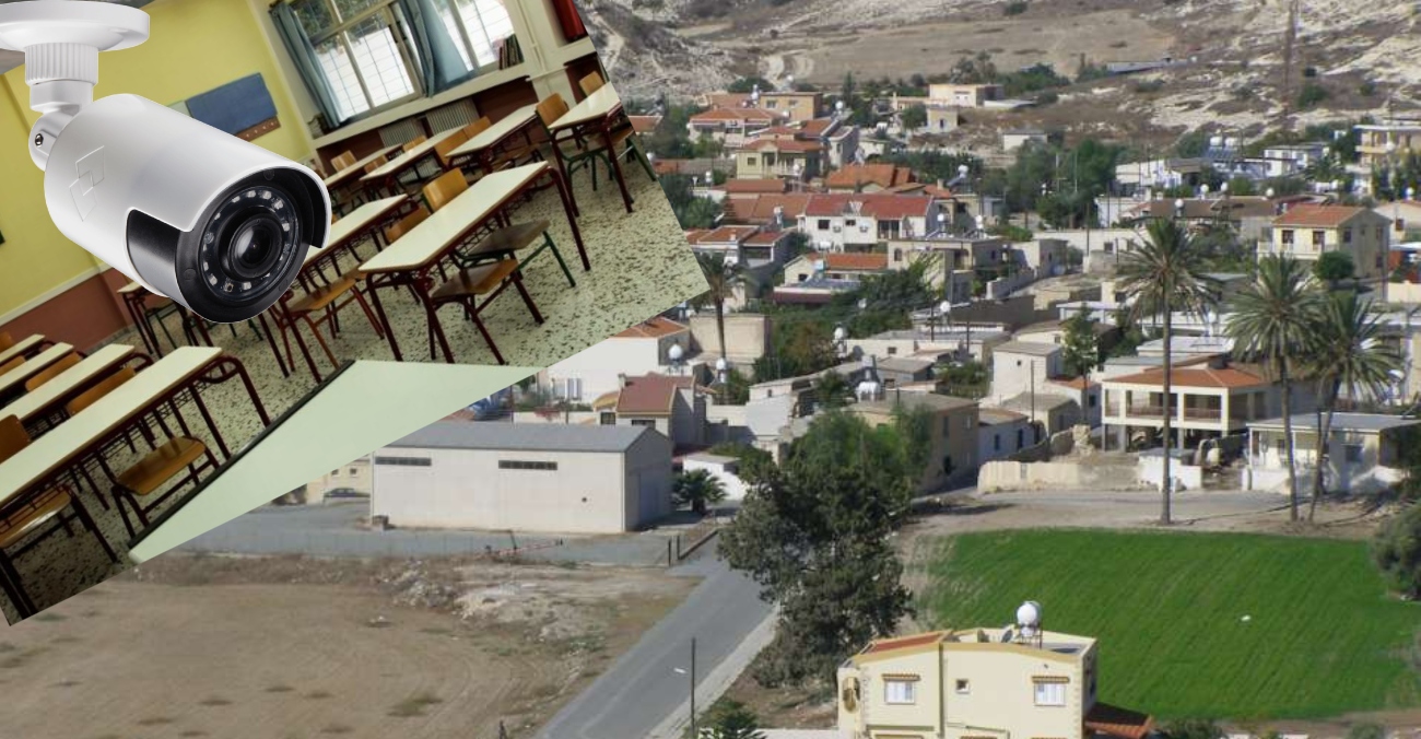 Άγνωστοι βανδάλισαν Τουρκοκυπριακό σχολείο στην Πύλα - Προκάλεσαν ζημιές 