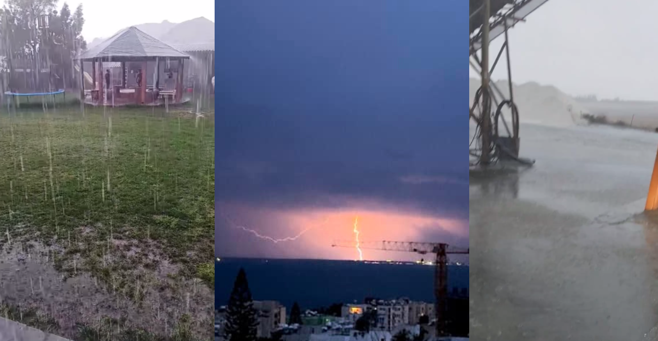 Στιγμιότυπα από την έντονη βροχόπτωση στην Κύπρο: Η άνοιξη ήρθε με καταιγίδες - Δείτε βίντεο
