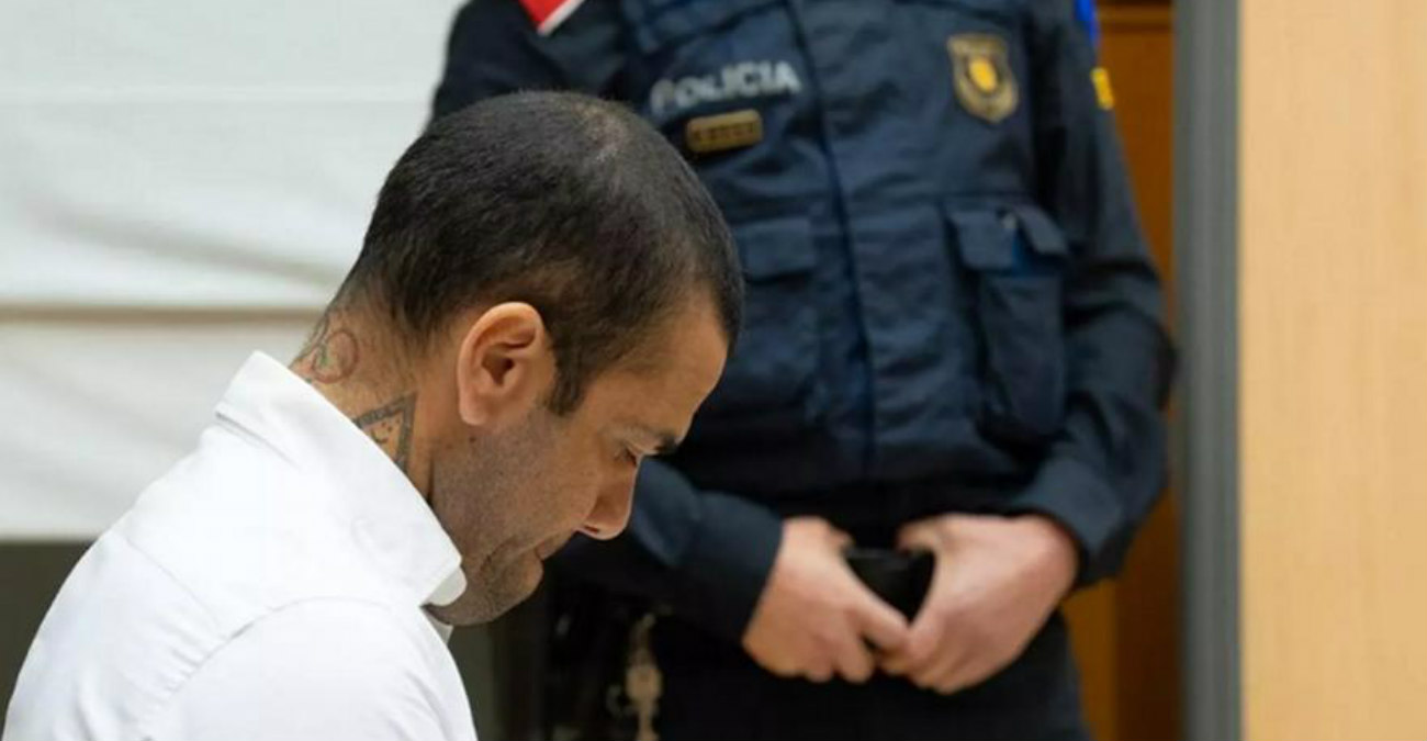 Ένοχος για σεξουαλική επίθεση ο Ντάνι Άλβες - Καταδικάστηκε σε φυλάκιση 4,5 χρόνων