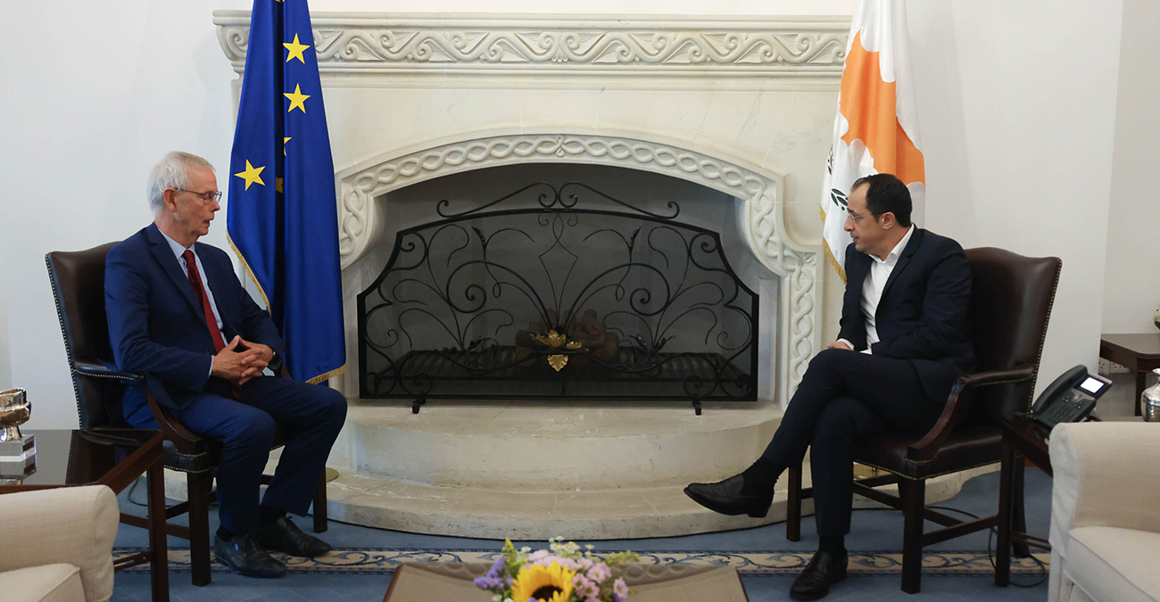 Συναντήθηκε με ΠτΔ ο Πρόεδρος της ΚΣΣΕ - «Είναι η ώρα να αρχίσουμε πάλι να μιλάμε για λύση στο Κυπριακό»