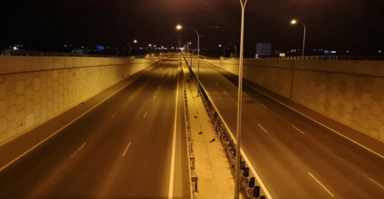 Ολονύχτιες εργασίες στον αυτοκινητόδρομο Λευκωσίας-Λάρνακας - Δείτε που για να αποφύγετε την ταλαιπωρία
