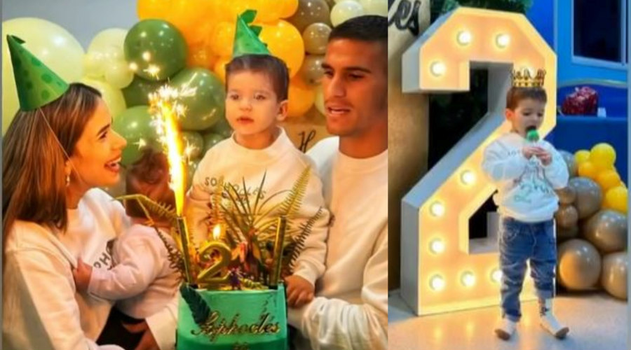 Πιέρος Σωτηρίου – Μαρία Κορτζιά: Διοργάνωσαν εντυπωσιακό πάρτι για τα 2α γενέθλια του γιου τους, Σοφοκλή