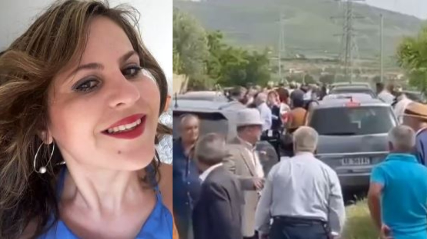 Δολοφονία στο Μενίδι: Θρήνος στην κηδεία της 40χρονης που έγινε στην Αλβανία - Τραγικές φιγούρες τα παιδιά της