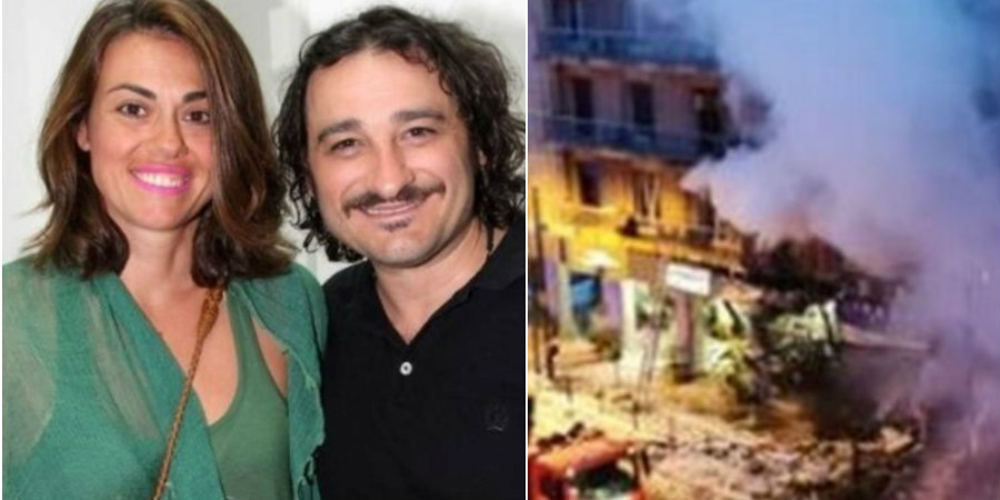 Βασίλης Χαραλαμποπούλος-Λίνα Πρίντζου: Πόσταραν εικόνες-σοκ από το σπίτι τους μετά την έκρηξη