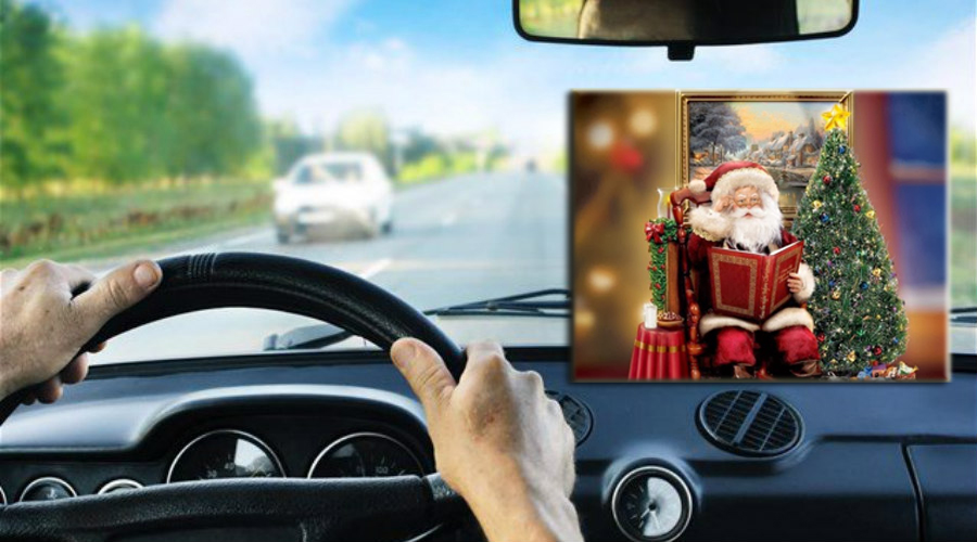 ΛΑΚΑΤΑΜΙΑ: Υπερπαραγωγή όχημα στολισμένο σε Χριστουγεννιάτικο «mood» κυκλοφορούσε στους δρόμους – Μέχρι και φάτνη έβαλε - ΦΩΤΟΓΡΑΦΙΑ 