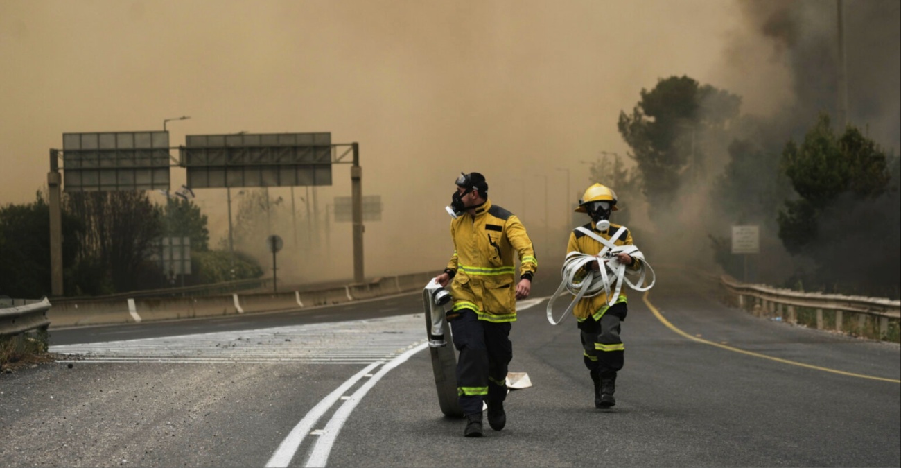 Φωτιές στην Ιερουσαλήμ: «Βρισκόμαστε σε κατάσταση έκτακτης ανάγκης» – Νέες εκκενώσεις οικισμών