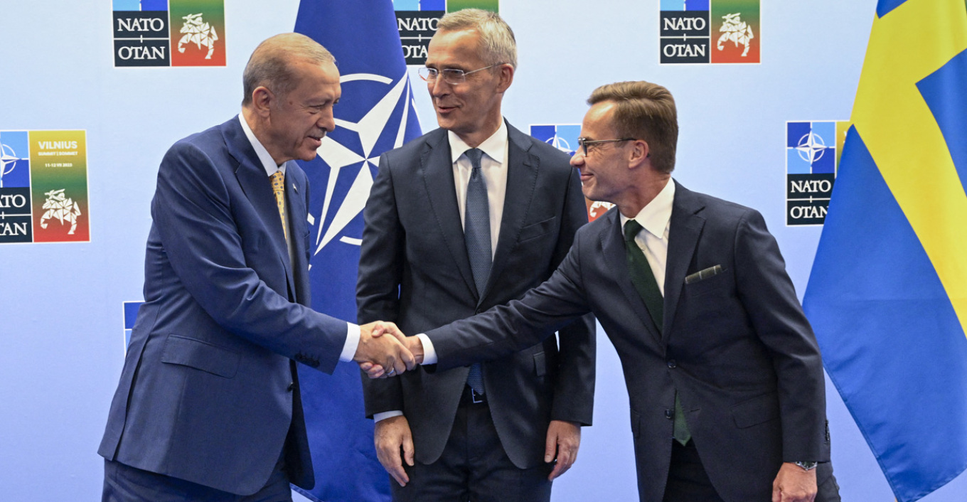 Ο Ερντογάν συμφώνησε να προχωρήσει η ένταξη της Σουηδίας στο ΝΑΤΟ