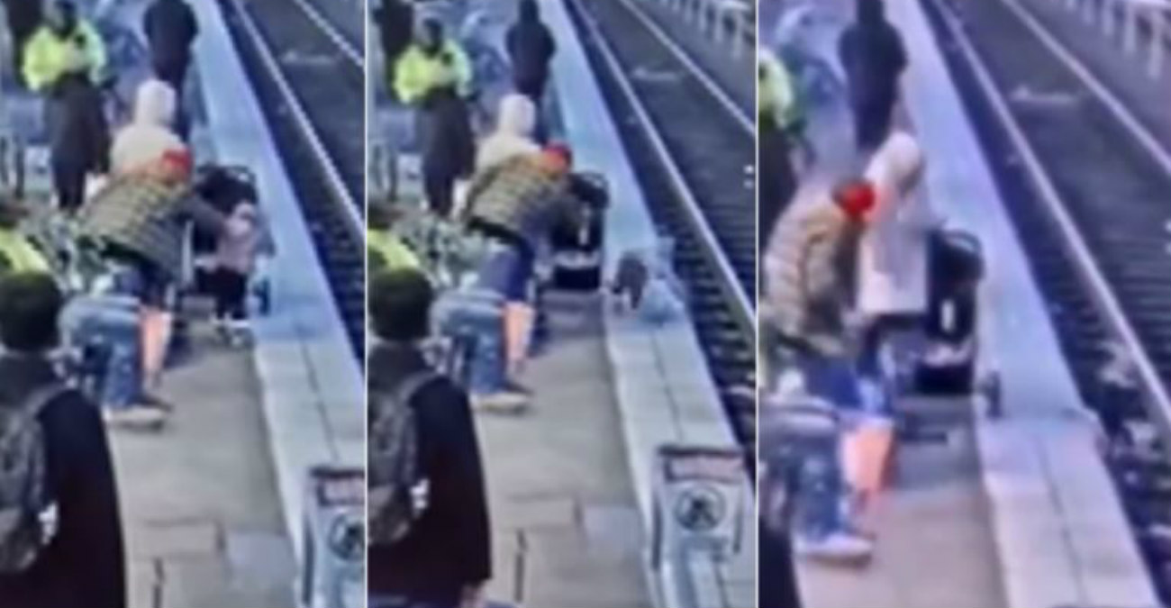 Γυναίκα στις ΗΠΑ έσπρωξε τρίχρονο κοριτσάκι στις γραμμές τρένου - Συνελήφθη η 32χρονη - Δείτε βίντεο