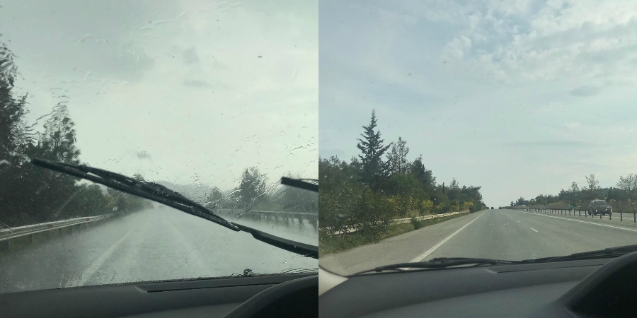 ΚΥΠΡΟΣ: «Παρανόησε» ο καιρός – Έντονες βροχές και μετά καλοκαίρι στον αυτοκινητόδρομο – ΦΩΤΟΓΡΑΦΙΕΣ&VIDEO